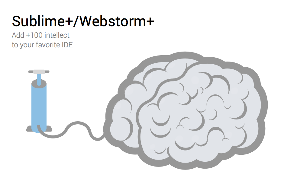 Sublime+/Webstorm+